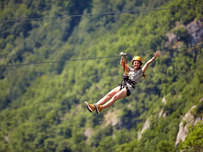 Tyroliennes Luz Aventure